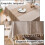 Tablecloths for Rectangle Tables, Elegant Rustic Design with Embroidery Patterns, Cotton Linen Multipurpose Tablecloth for Kitchen and Dining Room, Ea 3