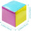 Learning From Dice Pocket Classroom Dice 6-Piece Clear Pocket Stacking Blocks Set For Educational Games 3