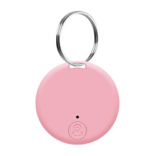 GPS Tracker for Cats, Anti-Lost Smart GPS Tag, Pink Item Finder for Pets and Vehicles, Travel and Outdoor