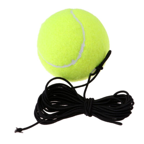 Tennis Ball With Replacement String For Rebound Practice Trainer Ball