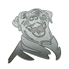 Animal Cutting Strips Dog Die Cutting Template for Scrapbooking Gift Card Making Christmas Birthday