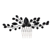 Luxurious Crystal Bridal Hair Accessory Hair Comb with Rhinestone Hairpin for Prom and Wedding Events
