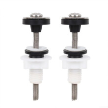 Stainless Steel Toilet Seal Kit with Heavy-Duty Bolts for Easy Installation and Universal Compatibility