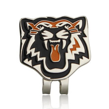 Golf Ball Marker with Magnetic Hat Clip, Durable Golf Accessory for Golfers, Tiger Design for Golf Hats