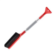 Ice Scraper Brush Car Windshield Snow Brush Red For Windshield And Paint Safety Winter Car Brush