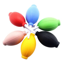 6pcs Air Blower TPE Material Inflator Pump for Camera Lens Cleaning, Dust Removal, Balloons, and Jet