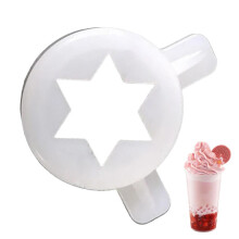 Hexagram Star Modeling Mouth Modeling Cap for Ice Machines, Food-Grade 29Mm ID, Easy Install, Universal