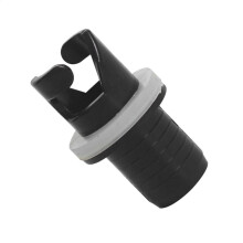 Paddle Board Adapter - Black Air Valve Adapter for Quick Inflation, Compatible with Canoes, Surfboards,