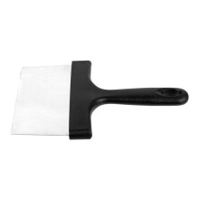 Cleaning Spatula Stainless Steel Grill Scraper, Grill Scrubber, Outdoor BBQ Tool With PP Handle, Grill