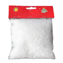 Artificial Snow 280g Christmas Snow Powder for Crafts and Holiday Decor, Soft Snowflakes for Village