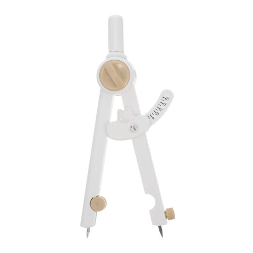 Adjustable Drawing Compass for Classrooms, Durable Plastic, Precision Drawing Tool for Teachers and