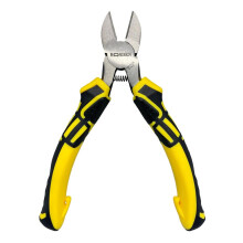 Side Cutters Heavy Duty 6 Inch Electronic Super Knips for Electric Cables Black Yellow Silver