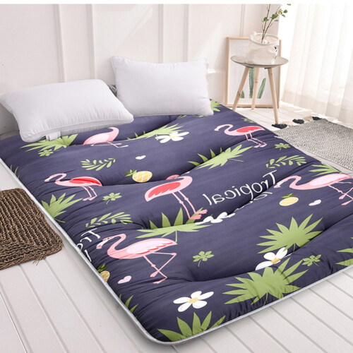 Πτυσσόμενο στρώμα Thicken Tatami Mat, Ιαπωνικό στρώμα Futon με υποστήριξη αφρού μνήμης, 2