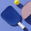 Protective Cover for Pickleball Racket with Storage Pouch, Blue, Durable Material, Lightweight Design, 4