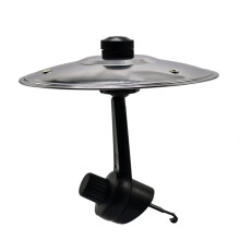 Car Cymbal Air Vent Mini Drum Crash Cymbal - Silver, Compact Size, Compatible with Most Car Vents, Durable
