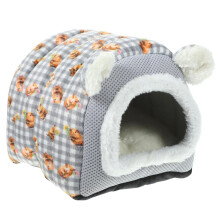 Pet Bed for Small Animals, Cozy Cotton Sleeping House for Hamsters, Guinea Pigs, and Puppies