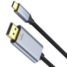 8K60Hz Type C To DP1.4 Adapter Cable Male To Male, 2-Meter USB-C To DisplayPort 1.4 Cable For High-Resolution