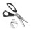 Decorative Triangular Pinking Shears Scissors 5mm Stainless Steel for Fabric Leather Dressmaking with 4