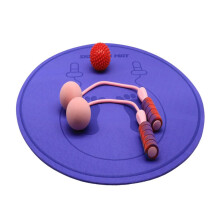Mallow Rope Mats Rope Mat For Jumping, Non-Slip Exercise Mat, Two Protective Knee Impact Absorption