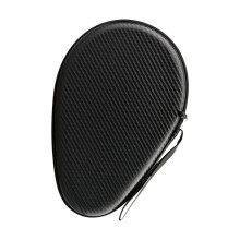 Table Tennis Racket Case Zipper Enclosure Black Ping Pong Paddle Storage Bag Portable Carry Case