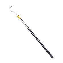 RV Awning Opener Puller with Lockable Stainless Steel Reach Rod and Rubber Handle for Multi-Section