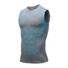 Compression Tank Top Sleeveless Fitness Shirt Quick-Dry Sports Tank for Running Training Beach Size