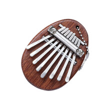 Kalimba Miniature Thumb Piano Natural Wood Music Instrument for Beginners Portable Easy to Play for