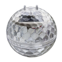 Outdoor Solar LED Floating Light For Garden Pond Rotating RGB Color Change Multicolor Pool Lamp
