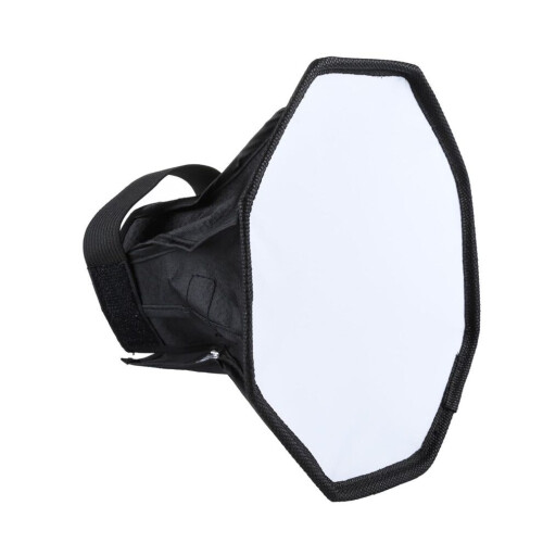 Speedlight Diffuser Softbox Foldable Reflector For DSLR Camera Portrait Lighting Accessory