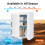 ELECWISH (10L White) Tabletop Mini Fridge Electric Cooler Warmer AC/DC 2