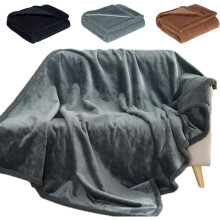 Intimacy Blanket Waterproof for Bed, Warm and Cozy Double-sided Fuzzy Throw Mat, Reversible Plush Bed Protector for Couples and Pets, Durable Material