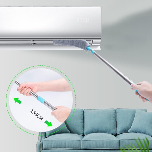 Extendable Retractable Feather Duster Model B With Soft Microfiber For  Ceilings And Narrow Spaces 2