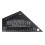 Guitar String Gauge Ruler, Adjustable String Height Tool, Compatible with E-Bass and Acoustic Guitar, 1