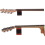2-in-1 Guitar Neck Rest Support Stand with Comfortable Cork for String Instruments Easy to Install Adjustable 4