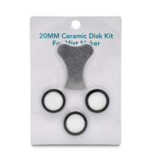 20mm Ceramic Disk Atomizing Accessories with Replacement Key for Home Humidifier - Compatible Parts