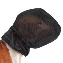 Anti-Mosquito Dog Muzzle with Nose Release, Adjustable Breathable Face Cover, Lightweight Pet Head Protection