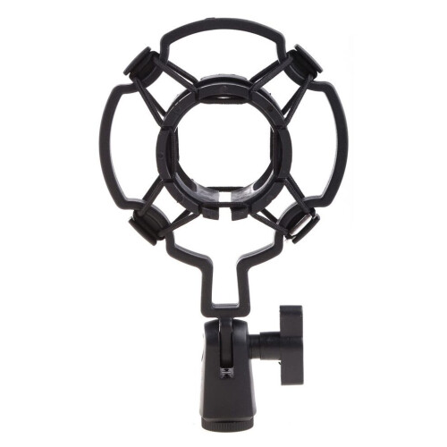 Stable Microphone Mount Shock Proof for Radio Broadcasting and Studio Recording - Adjustable Microphone