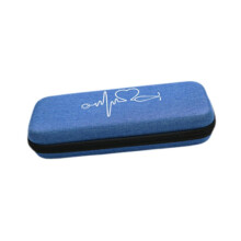 Stethoscope Case EVA Storage Box Travel Organizer Dark Blue Fits Most Stethoscopes Portable Holder Container