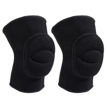 Collision Avoidance Dance Knee Support Breathable Volleyball Knee Brace for Women Men Sports Large Black