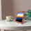 Επαγγελματική βιτρίνα εύκολη, 20 διαφανή πλαστικά καβαλέτα, τριγωνικό σταθερό 4