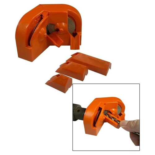 Multipurpose Electric Drill Bit Grinding Sharpener Tool for HSS and Carbide Bits, Adjustable Angle, 2