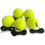Tennis Training Balls 5 Pack With String Practice, Tennis Trainer Replacement Tool, Portable Rebound 4