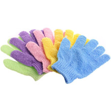 Luvas esfoliantes de luxo para spa, removedoras de células mortas, ideais para banho e massagem, tamanho único, perfeitas para qualquer tamanho de