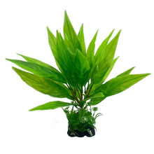 Aquarium Decor Plants Underwater Water Plant With Base For Fish Tanks - Green Or Red Trees T832