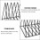 Vinyl Storage Solution, Space Saving Design Triangular Record Vinyl Storage Rack For Your Music Collection, Minimalist Design Upright Position Protect 3