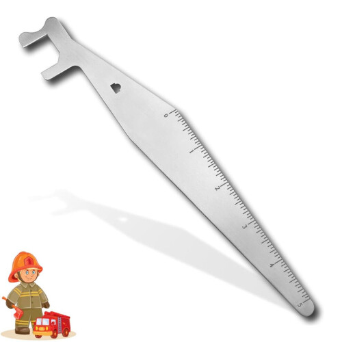 Lock Picking Tool, Multipurpose Leverage Tool, Firefighting Tool, 1 Piece