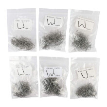 600 Pieces Staples For Hot Stapler Set Bumper Repair Plastic Clip Fasteners Welding And Soldering