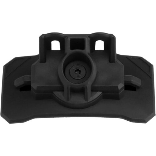 Tactical Helmet Rotation Mount 360-Degree Adjustable Equipment Adapter Mounts Hook and Loop G-2SET 2