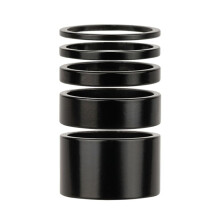 Bicycle Front Fork Spacers, 40mm High Aluminum Alloy Headset Spacers for Mountain Bikes, 5-Pack