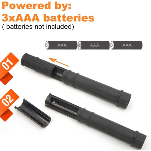 COB LED Work Flashlight with Magnetic Base, Clip, 8 Pack, Multi-Function Pocket Pen Light for Inspection 2